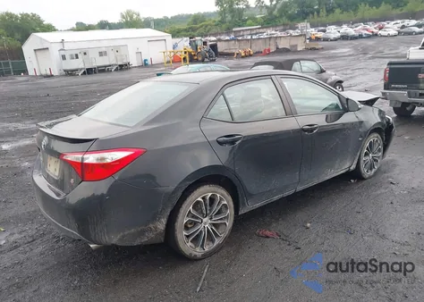 2016 Toyota Corolla S Plus из США, поврежденный, VIN 2T1BURHE1GC554830